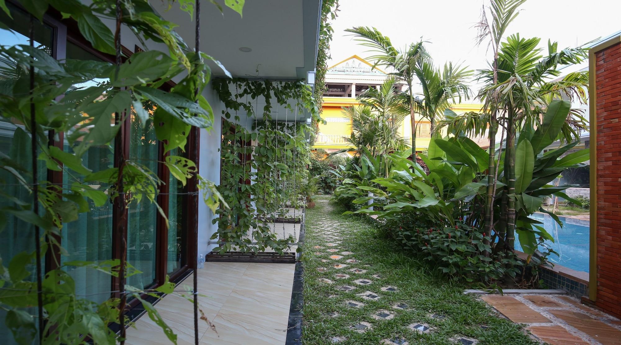 Hotel Chheng Residencia Ciudad de Siem Riep Exterior foto