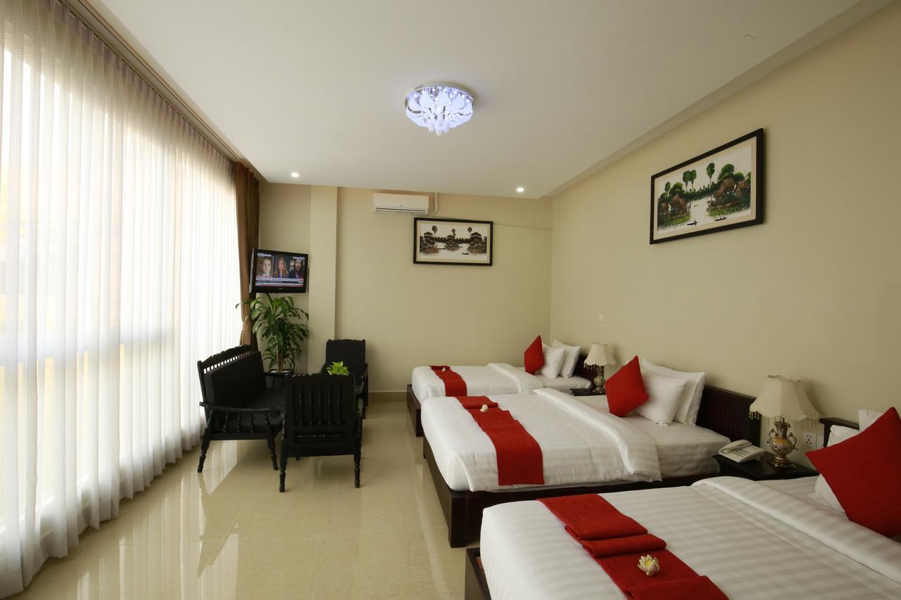Hotel Chheng Residencia Ciudad de Siem Riep Exterior foto