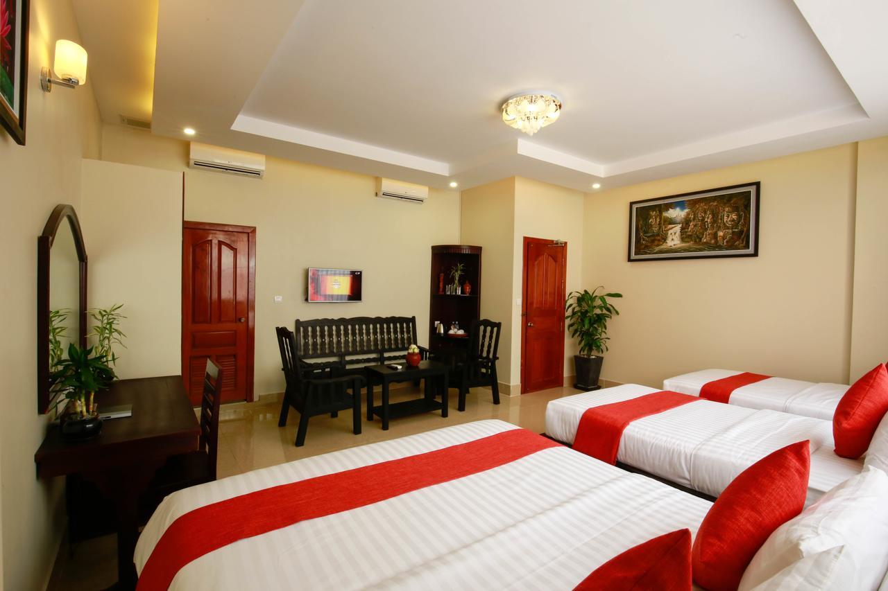 Hotel Chheng Residencia Ciudad de Siem Riep Exterior foto